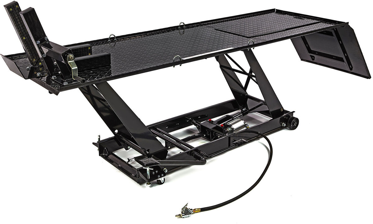 HBM 300 Motor Heisbord Hydraulisk og Pneumatisk - SVART