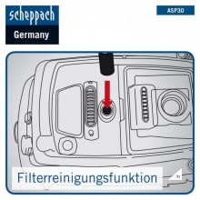 Scheppach wet and dry vacuum cleaner ASP30