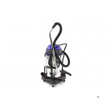 Michelin 2400 watt professional stainless steel wet and dry construction vacuum cleaner