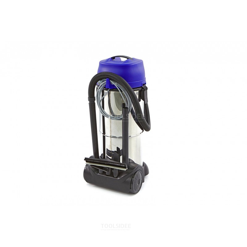Michelin 1250 watt professional stainless steel wet and dry construction vacuum cleaner