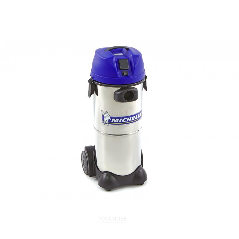 Michelin 1250 watt professional stainless steel wet and dry construction vacuum cleaner