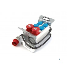 HBM 2 x 400 Volt und 4 x 230 Volt Verteilerblock