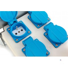 HBM 2 x 400 Volt und 4 x 230 Volt Verteilerblock