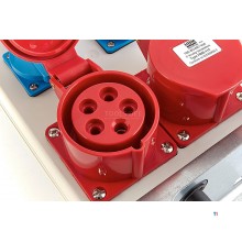 HBM 2 x 400 Volt und 4 x 230 Volt Verteilerblock