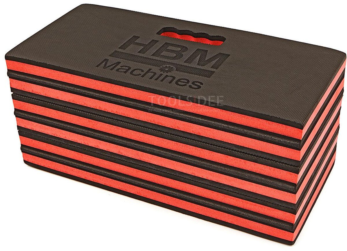 HBM 120 x 42 cm Skummadrass, knepute, seteblokk