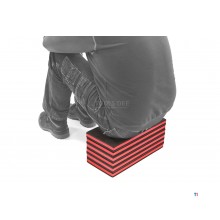 HBM 120 x 42 cm Skummadrass, knepute, seteblokk