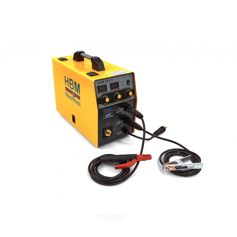 HBM 230 CI MIG-Wechselrichter mit Digitalanzeige und IGBT-Technologie