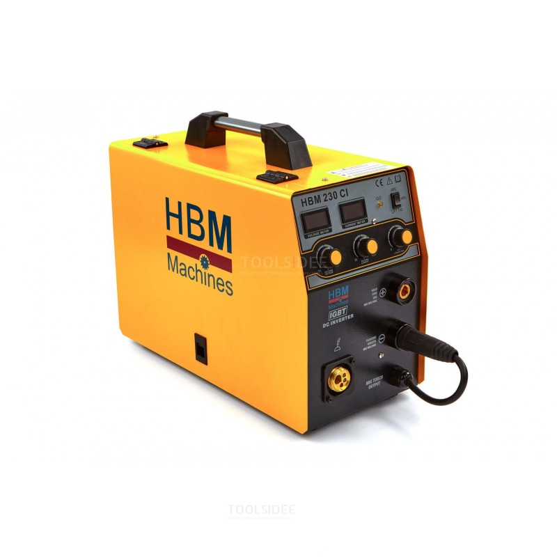 HBM 230 CI MIG-Wechselrichter mit Digitalanzeige und IGBT-Technologie