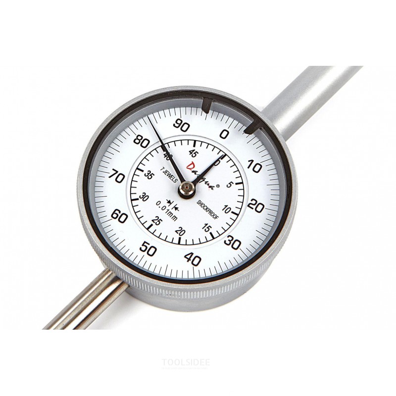 Dasqua professional 0.01 mm stroke 50 mm dial gauge