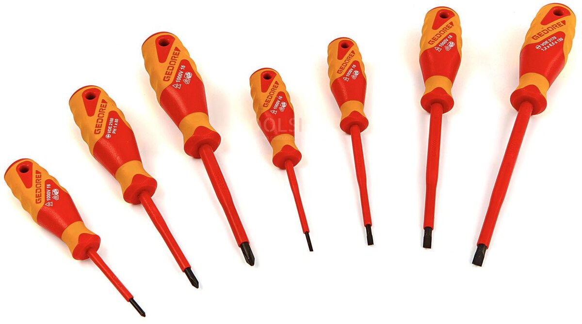 gedore 7-piece VDE screwdriver set
