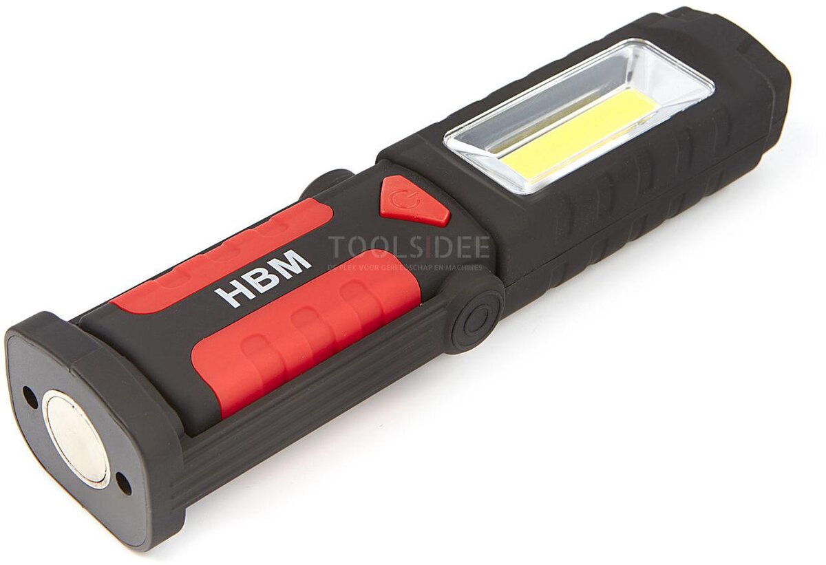 HBM 220 lumen 3 in 1 magnetic LED flashlight