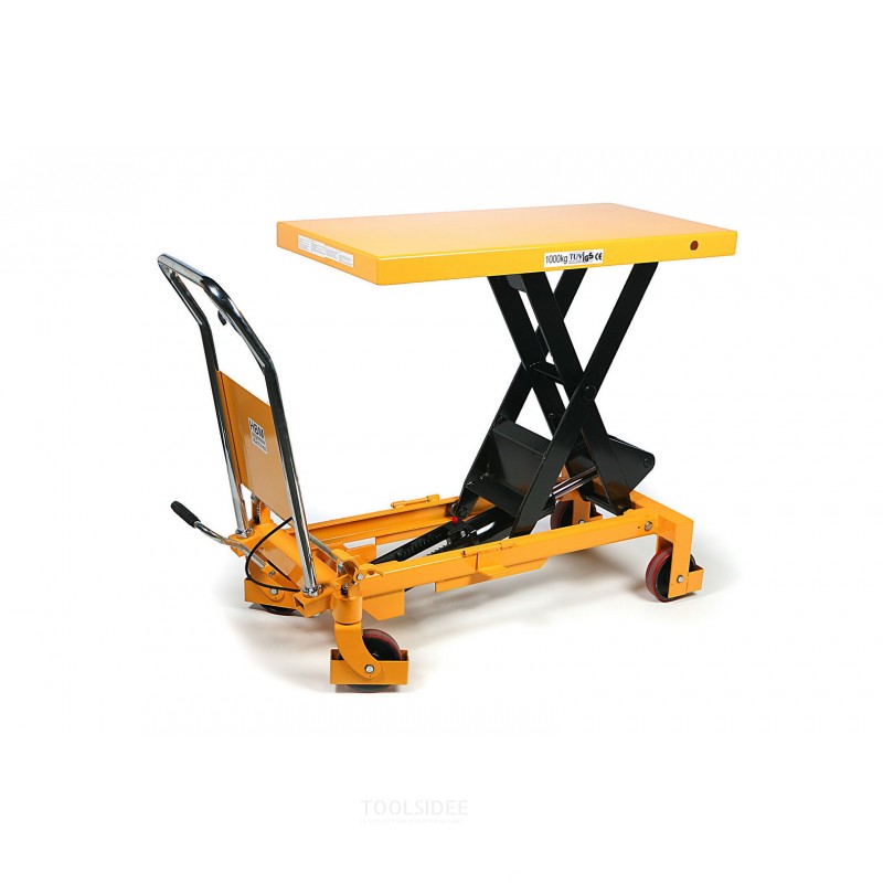 HBM 1000 kg. tavolo da lavoro mobile / tavolo elevatore