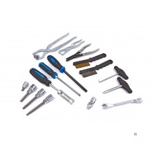 Hbm 15-deligt værktøjssæt til bremsetromler