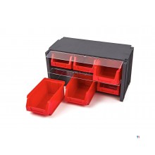 Tayg 6 Bins, Kommode, Sortiment, Oppbevaringssystem