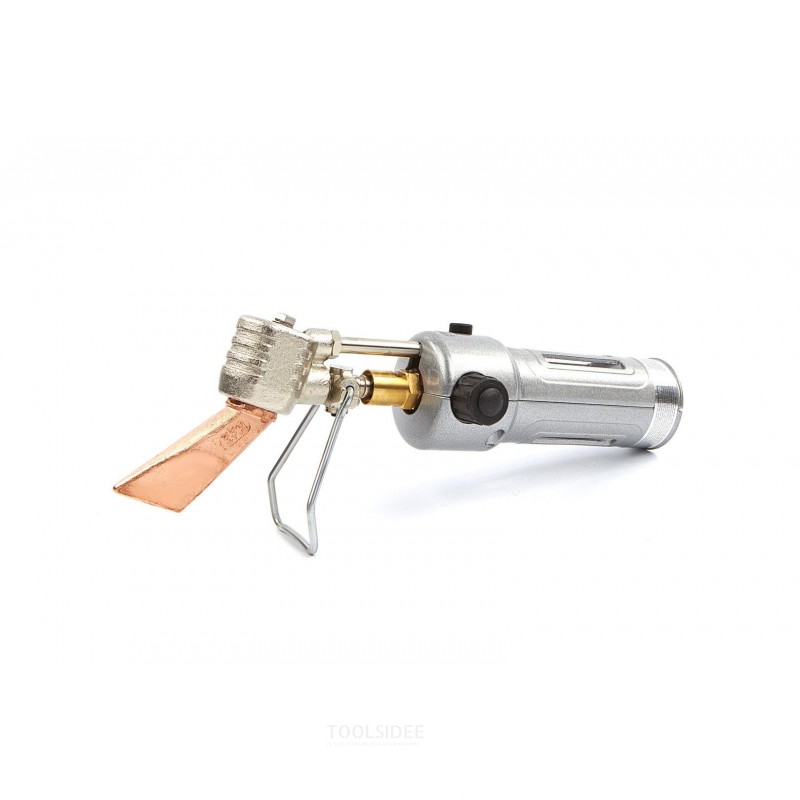 CFH Saldatore A Gas PK 932 – Con Punta In Rame 240g, Accensione Piezoelettrica, Per Saldatura Morbida Su Rame E Acciaio, Bombola Inclusa