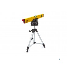 Silverline spirit level with tripod laser kit