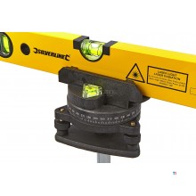Silverline spirit level with tripod laser kit