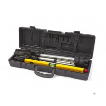 Silverline spirit level with tripod laser kit