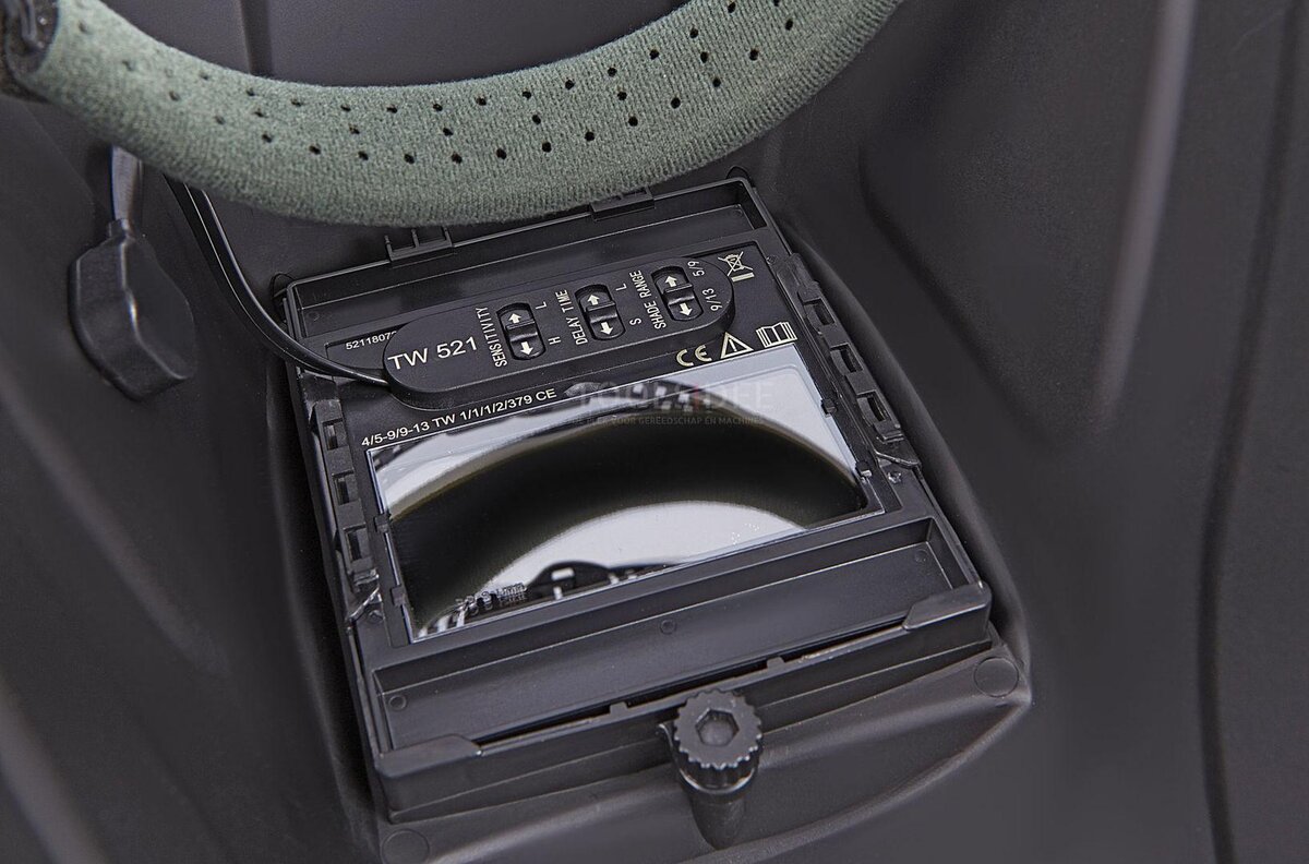 Casco per saldatura automatica Jaguar Cyborg di Telwin