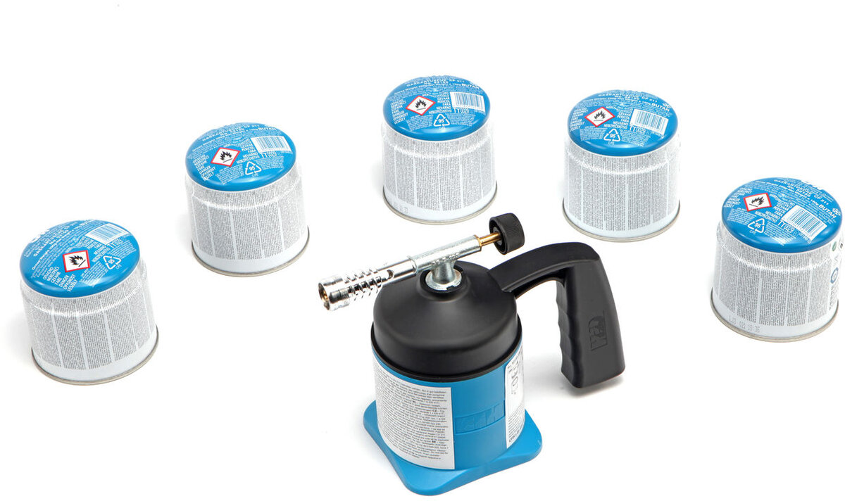 CFH Loddebrenner LM 1000, Incl. 5 gassbeholdere CFH Loddebrenner LM 1000, Incl. 5 gassbeholdere