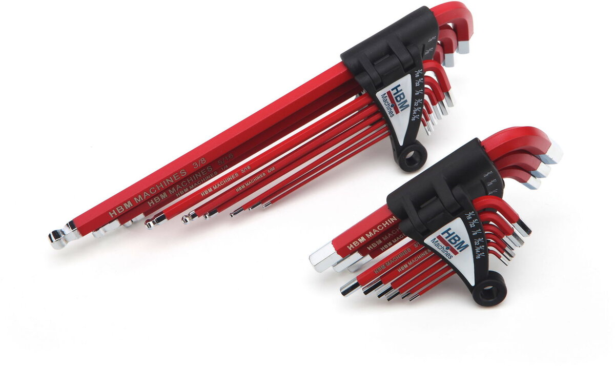 HBM English Allen nøkkel sett