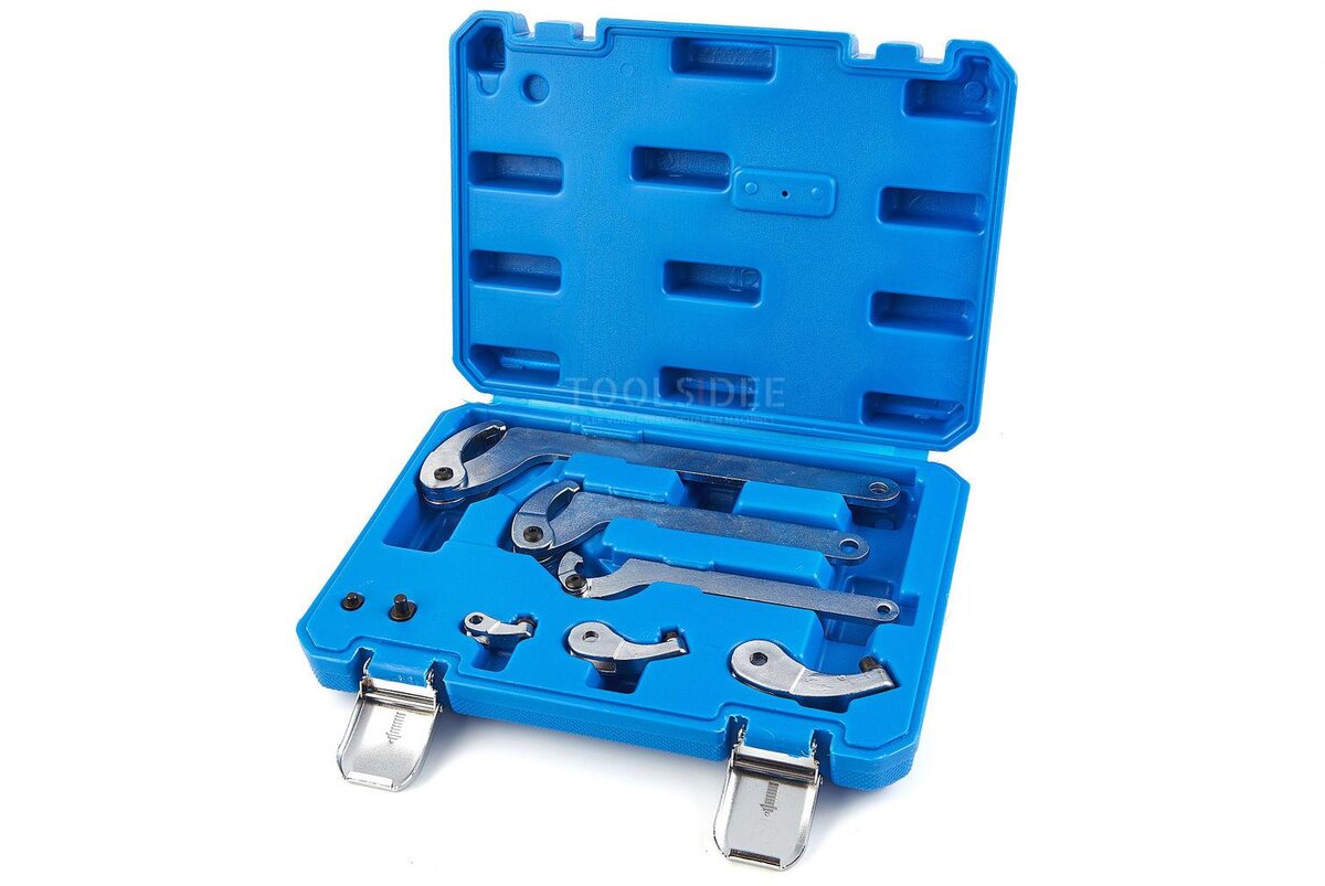 HBM 8-teiliges professionelles Hakenschlüssel-Set