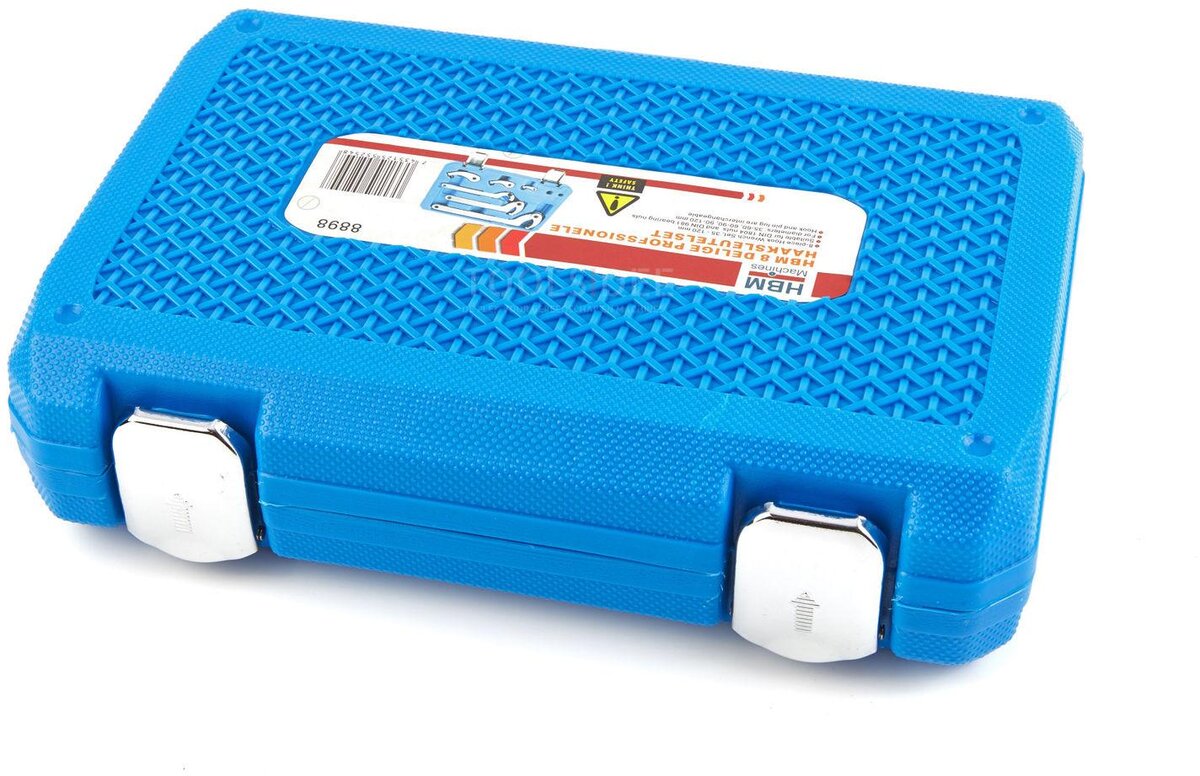 HBM 8-teiliges professionelles Hakenschlüssel-Set