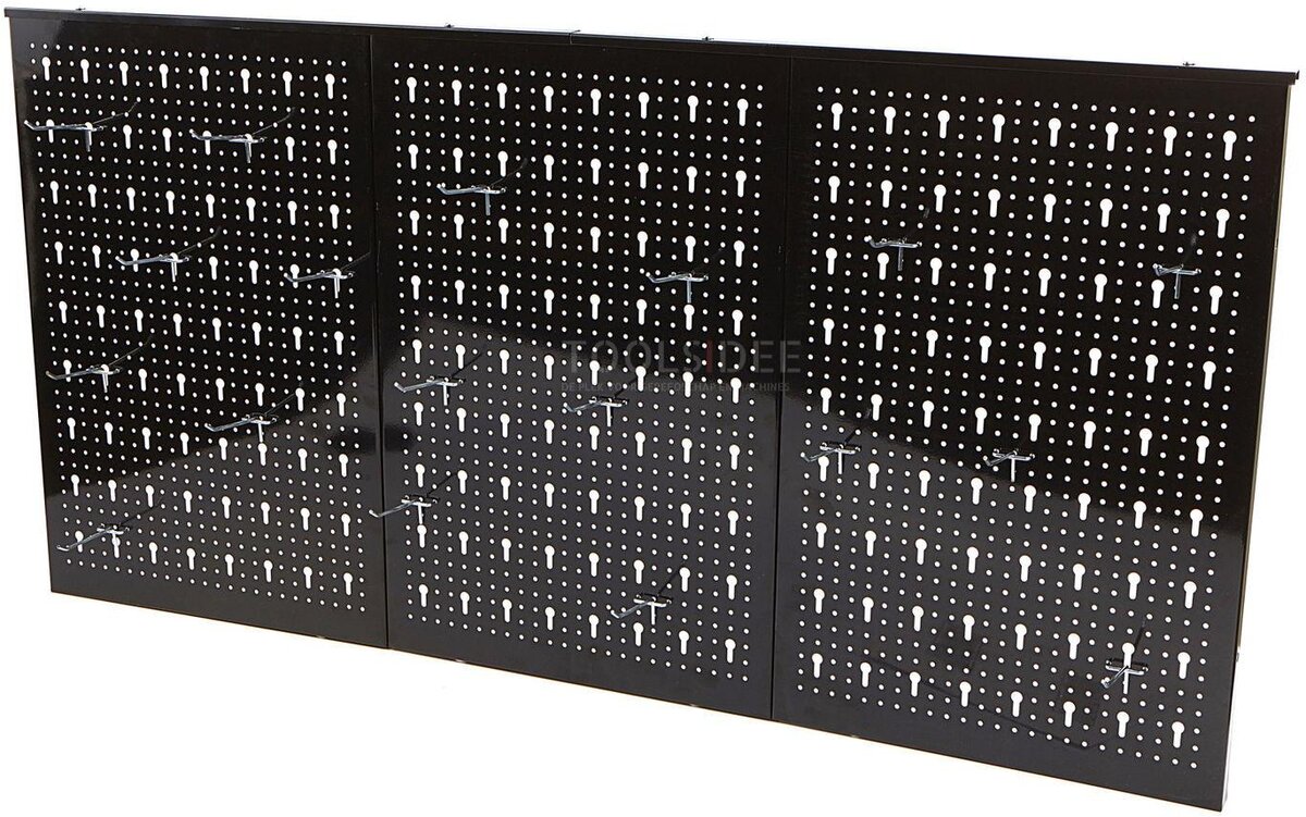 HBM Steel Tool Panel med 18 kroker