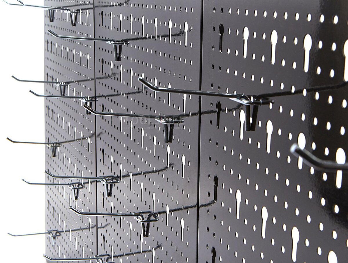 HBM Steel Tool Panel med 18 kroker