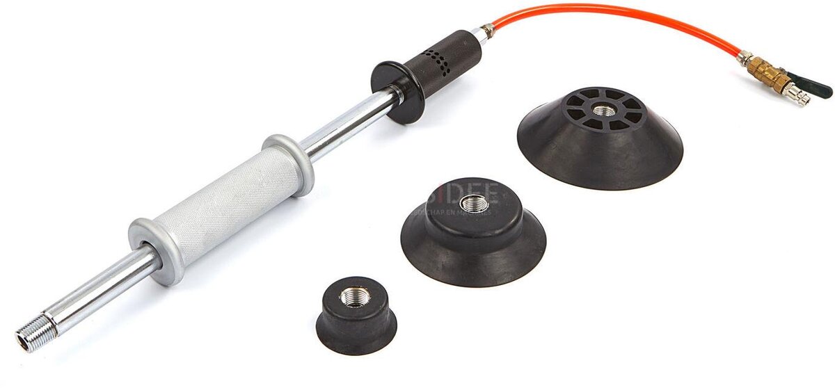 HBM Profi Vakuum-Ausbeulset, Hubabzieher, Ausbeulen ohne Sprühen