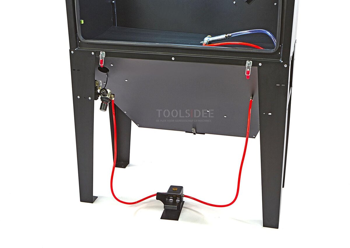 HBM SBC 500 sprængningsboks med ekstraktion CE - SORT HBM SBC 500 sprængningsboks med ekstraktion CE - SORT