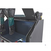 HBM SBC 500 sprængningsboks med ekstraktion CE - SORT HBM SBC 500 sprængningsboks med ekstraktion CE - SORT