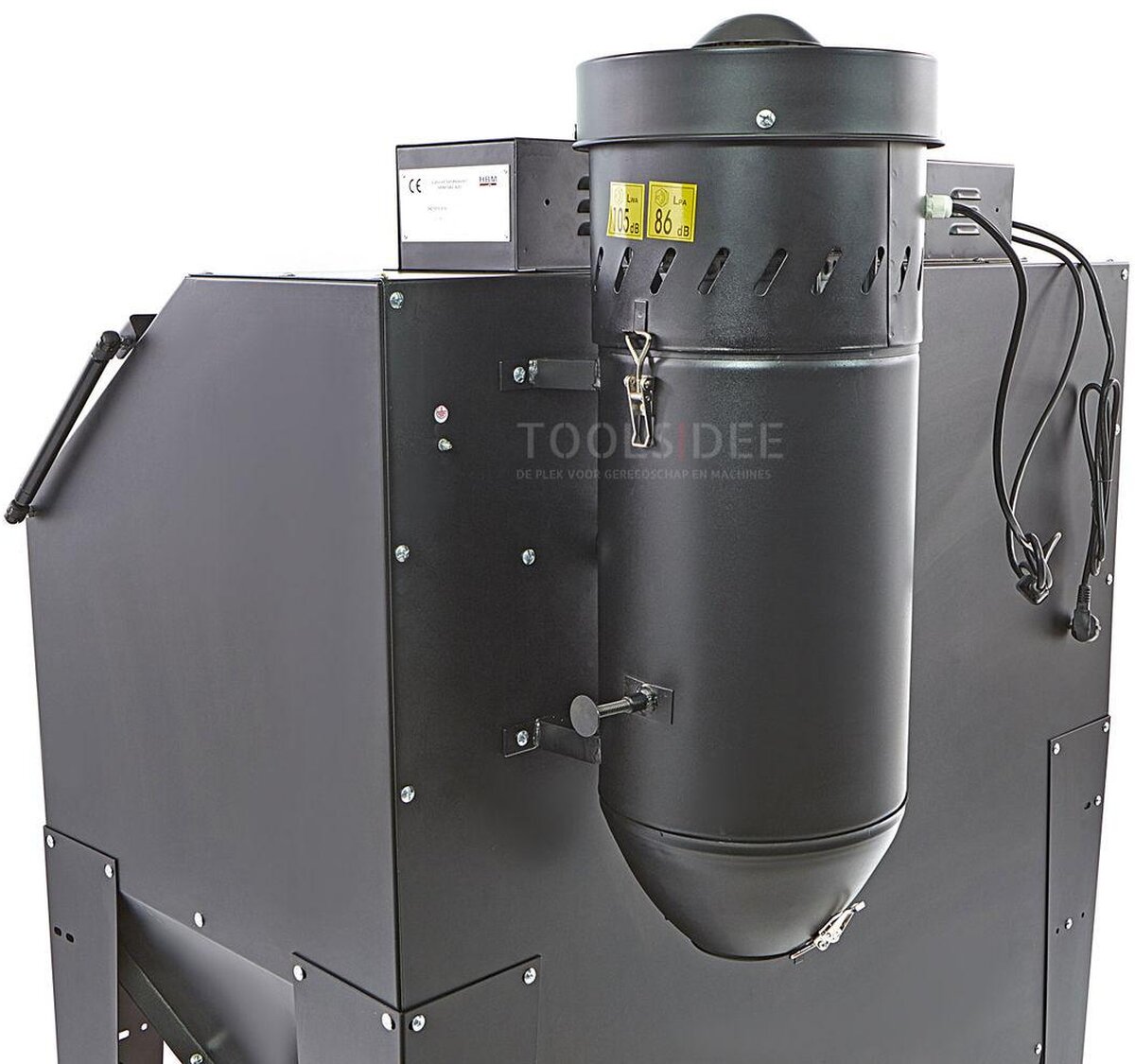 HBM SBC 500 sprængningsboks med ekstraktion CE - SORT HBM SBC 500 sprængningsboks med ekstraktion CE - SORT