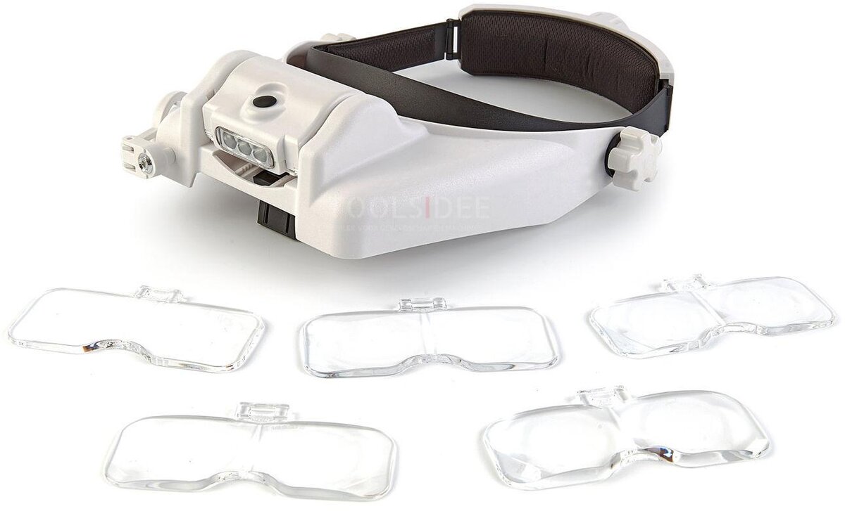 HBM Luxe Loupe Bril met 5 Lenzen

