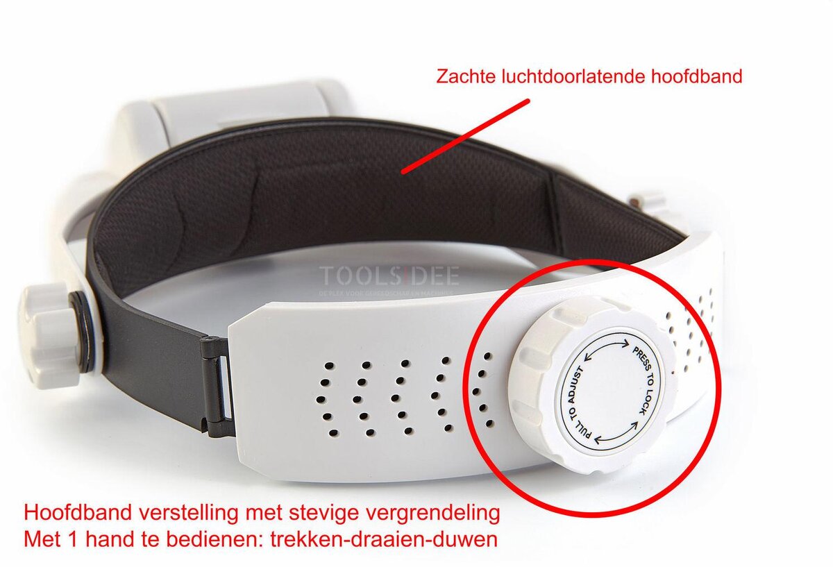 HBM Luxe Loupe Bril met 5 Lenzen
