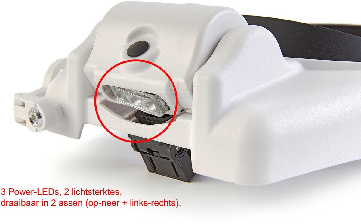 HBM Luxe Loupe Bril met 5 Lenzen
