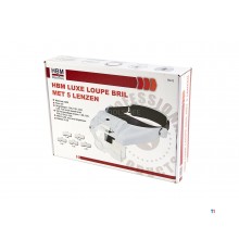 HBM Luxe Loupe Bril met 5 Lenzen
