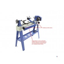 HBM 1100 Variabel tre dreiebenk med kopimaskin HBM 1100 Variabel tre dreiebenk med kopimaskin