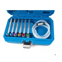 HBM 7-piece brake fluid drain key set