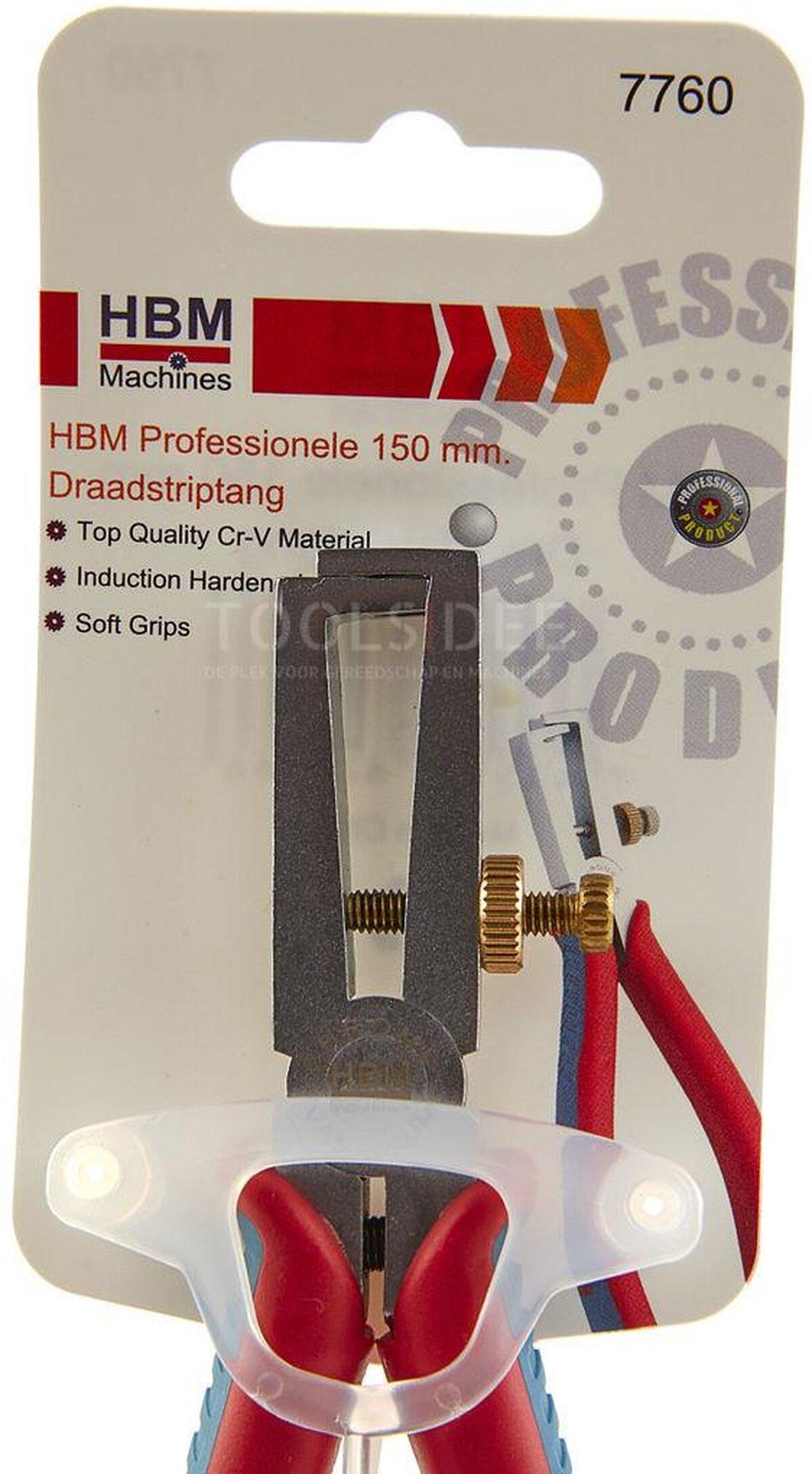 HBM Professional 165 mm wire stripper