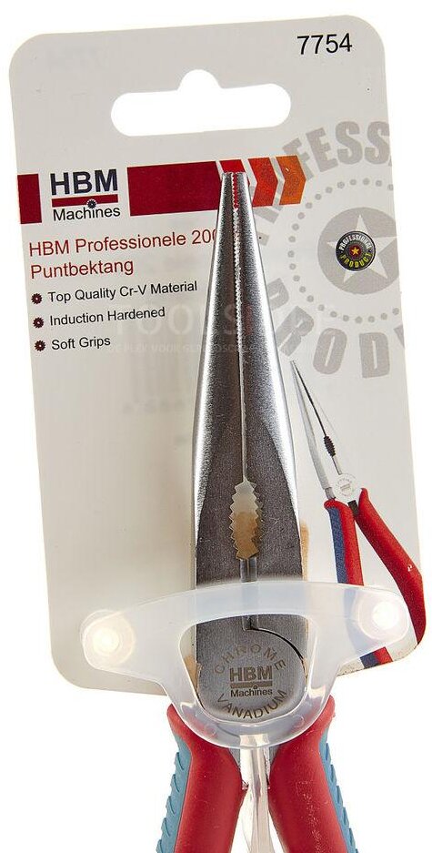 HBM 200-mm-Profi-Spitzzange/Profi-Kombizange