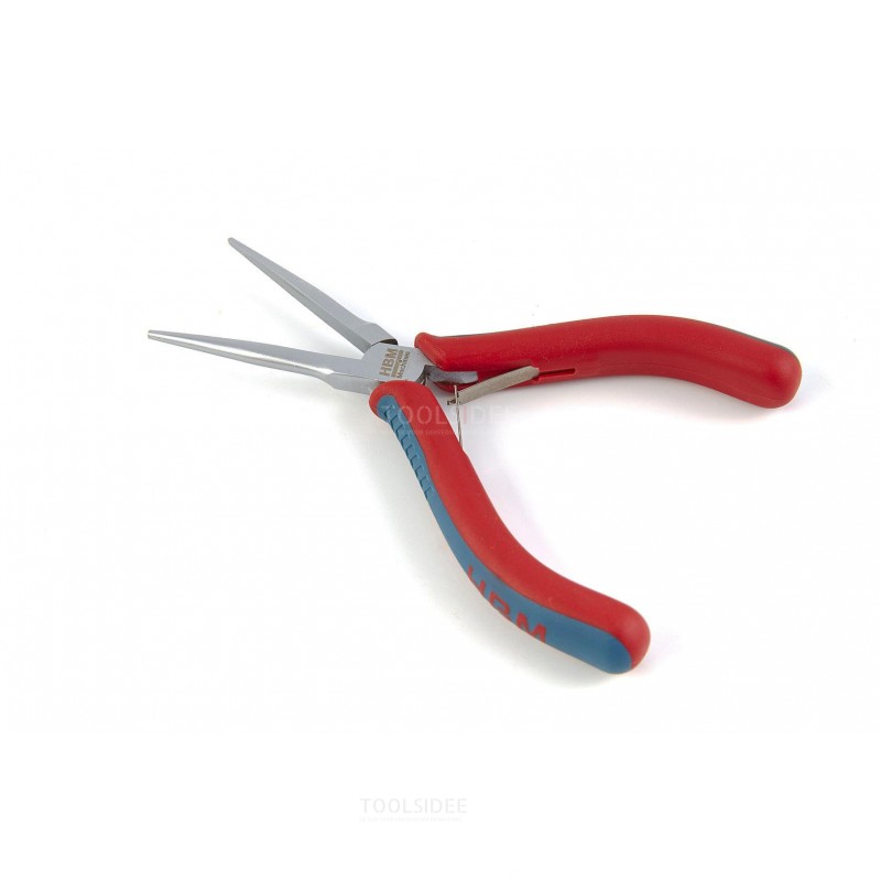 HBM professional 165 mm round pointed nose pliers