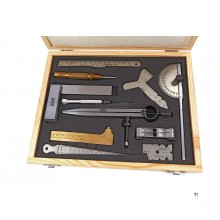 Hbm 11-delt måleværktøj og mærkesæt