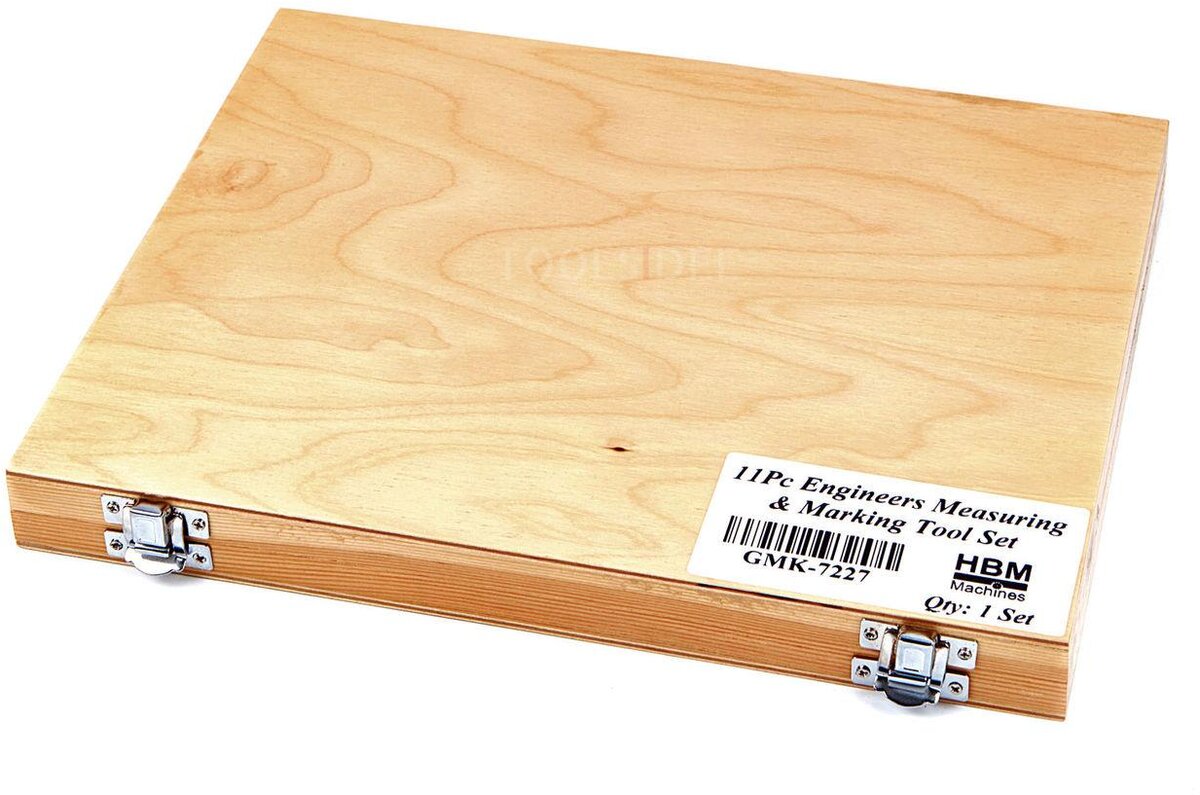 Hbm 11-delt måleværktøj og mærkesæt