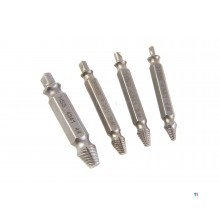 HBM 4-teilige verrückte Schrauben Removerset Modell Grabit