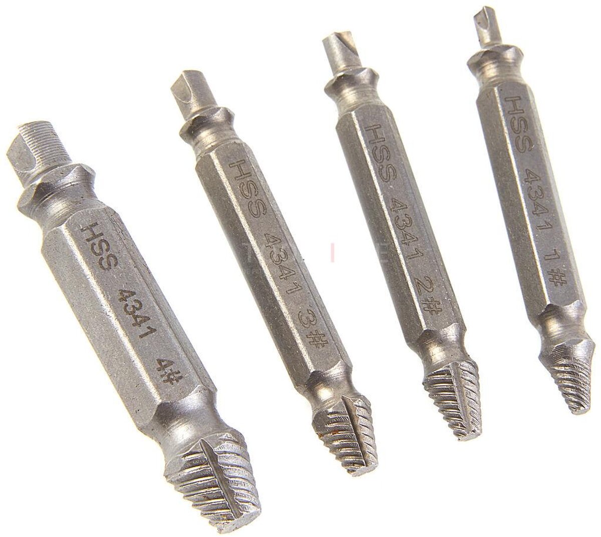 HBM 4-teilige verrückte Schrauben Removerset Modell Grabit