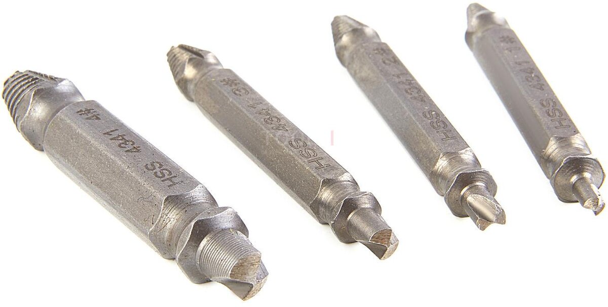 HBM 4-teilige verrückte Schrauben Removerset Modell Grabit