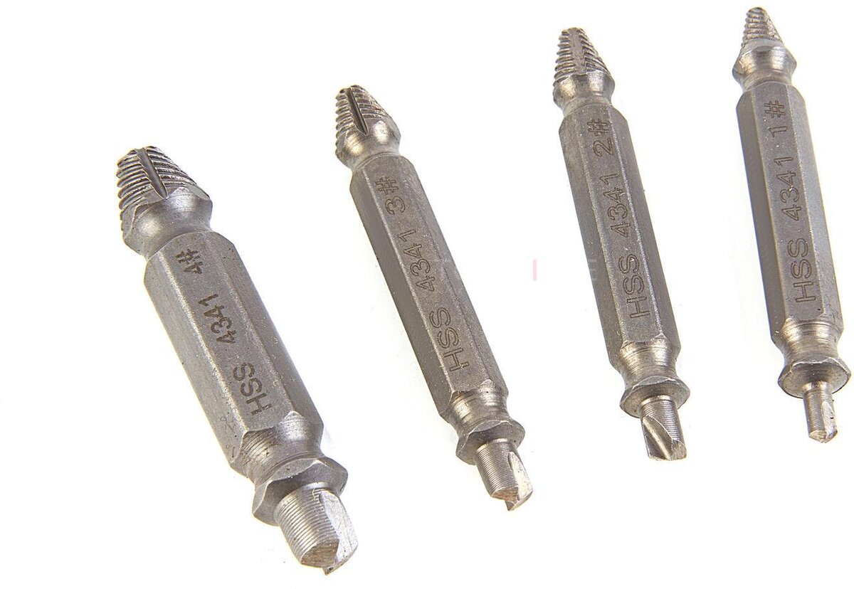 HBM 4-teilige verrückte Schrauben Removerset Modell Grabit