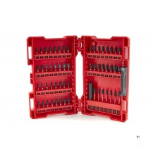 milwaukee accessories shockwave 56 piece impact duty bit set