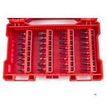 milwaukee accessories shockwave 56 piece impact duty bit set